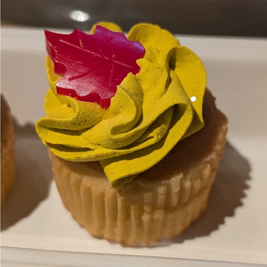 Mini Fake Fall Cupcake