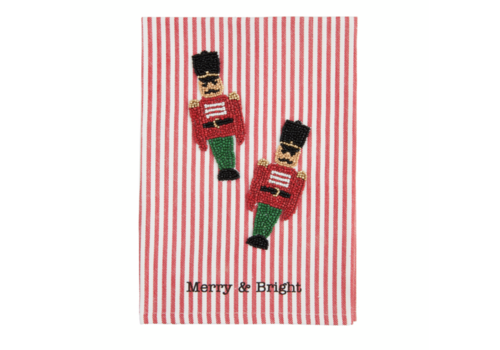  Mud Pie Christmas Bead Towel 