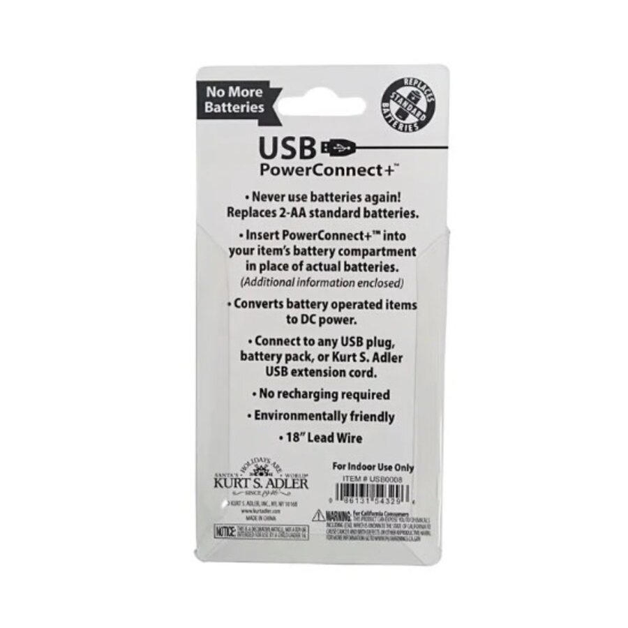 USB PowerConnect+™ 2 "AA" Converter