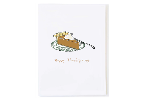  Molly O Pumpkin Pie Thanksgiving Card 