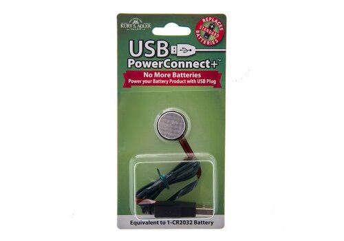  Kurt Adler USB Power Connect+™ CR2032 Converter 