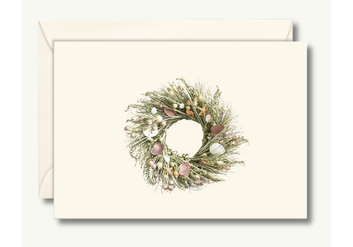  Earth sky water Seaside Wreath Boxed Notecards 