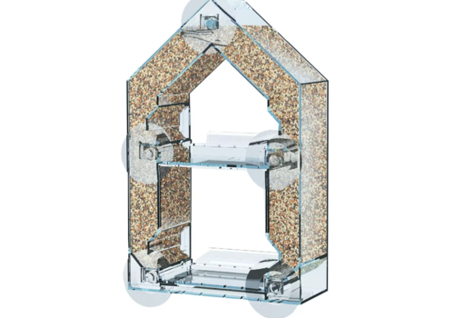  Bradley Caldwell, Inc Sneak-a-Peak Window Seed Feeder 