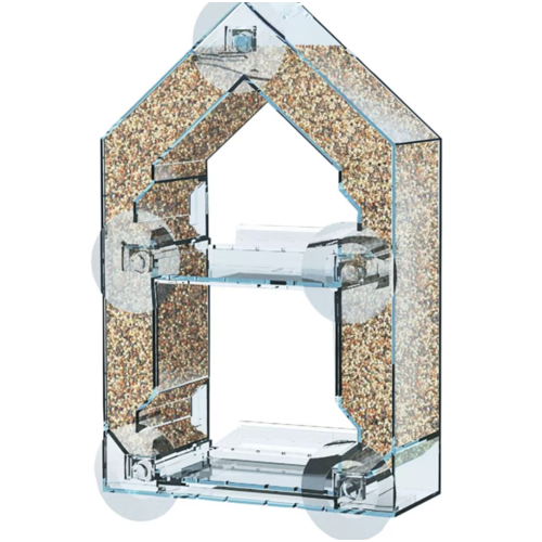  Bradley Caldwell, Inc Sneak-a-Peak Window Seed Feeder 