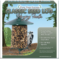 Pine Tree Farm Classic Seed Log Hanging Feeder