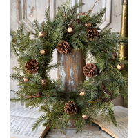 22" Verdant Medley Wreath