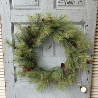 30" Southern Pine Wreath
