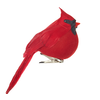 Clip-On Cardinal Ornament 5.75"