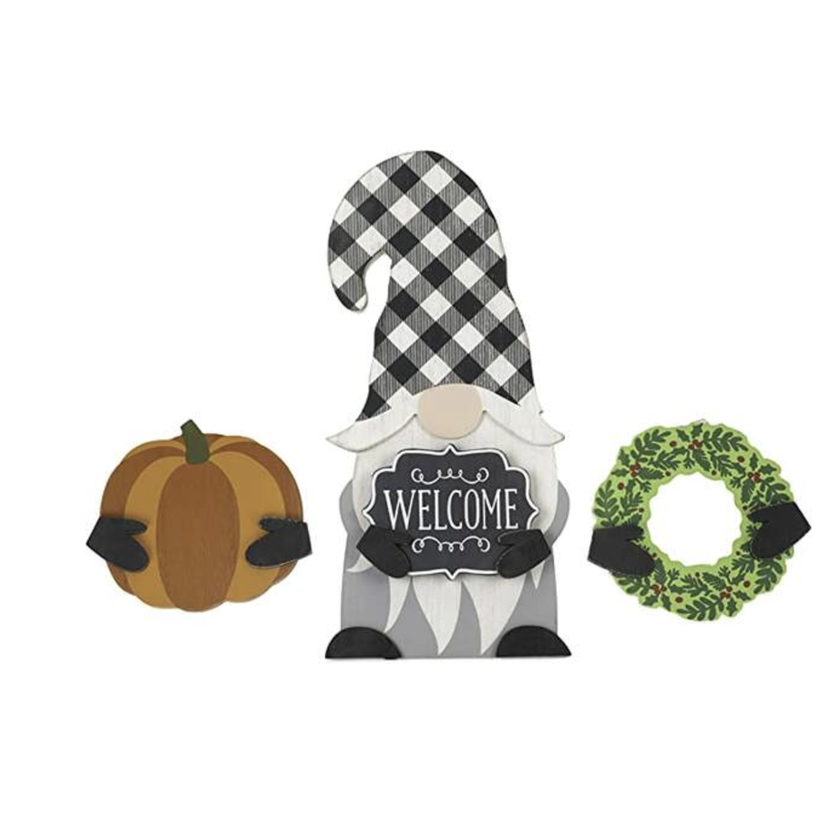 Gnome sign swap out
