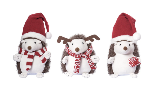  Holiday Hedgehog Plush 