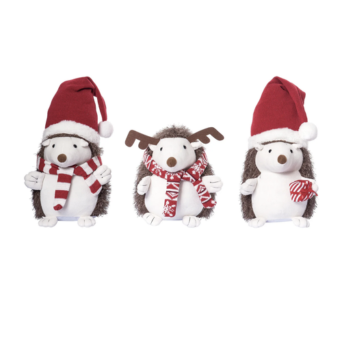  Holiday Hedgehog Plush 