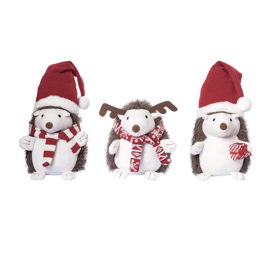 Holiday Hedgehog Plush