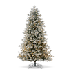 Snowy Nordic Fir with Brilliant LED Lights 7.5'