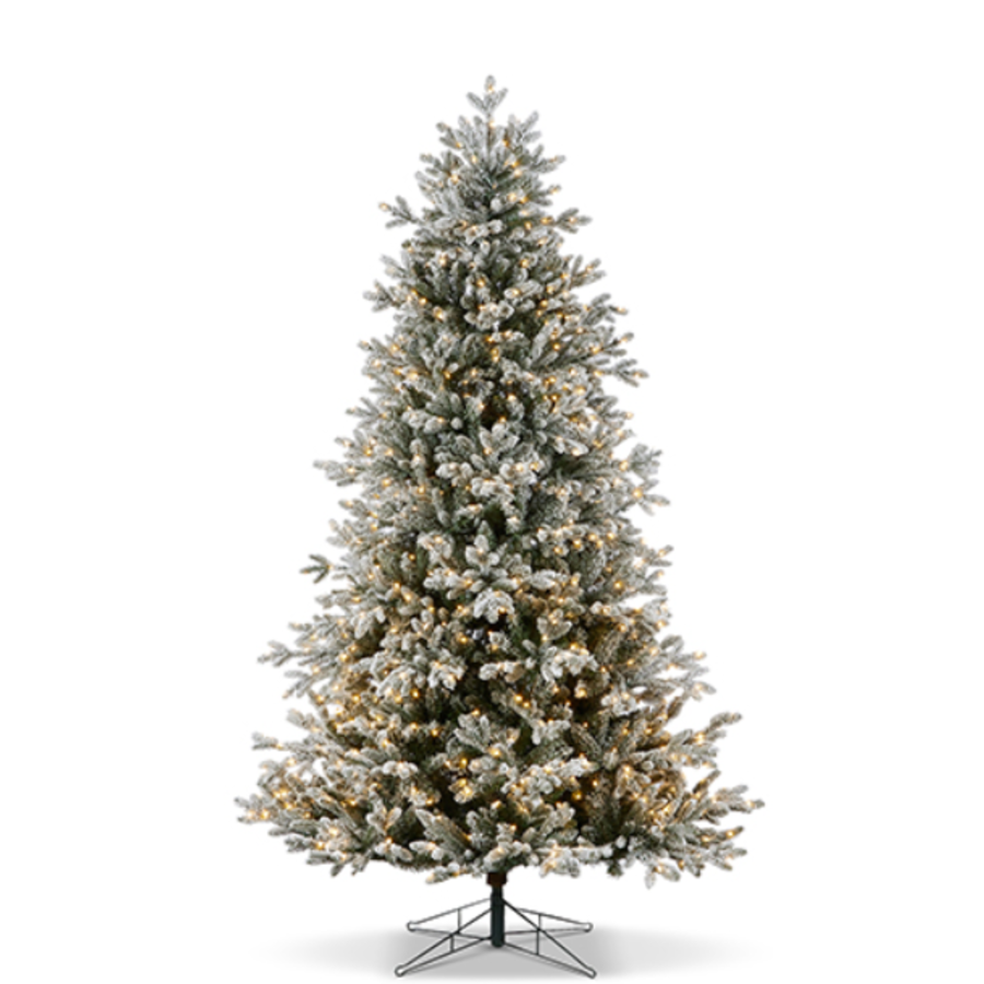 Snowy Nordic Fir with Brilliant LED Lights 7.5'