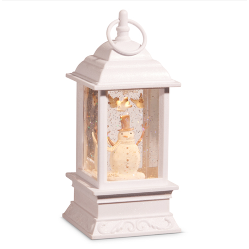  Snowman Water Lantern 9.25" 