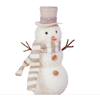 Whimsical Snowman Ornament 7"