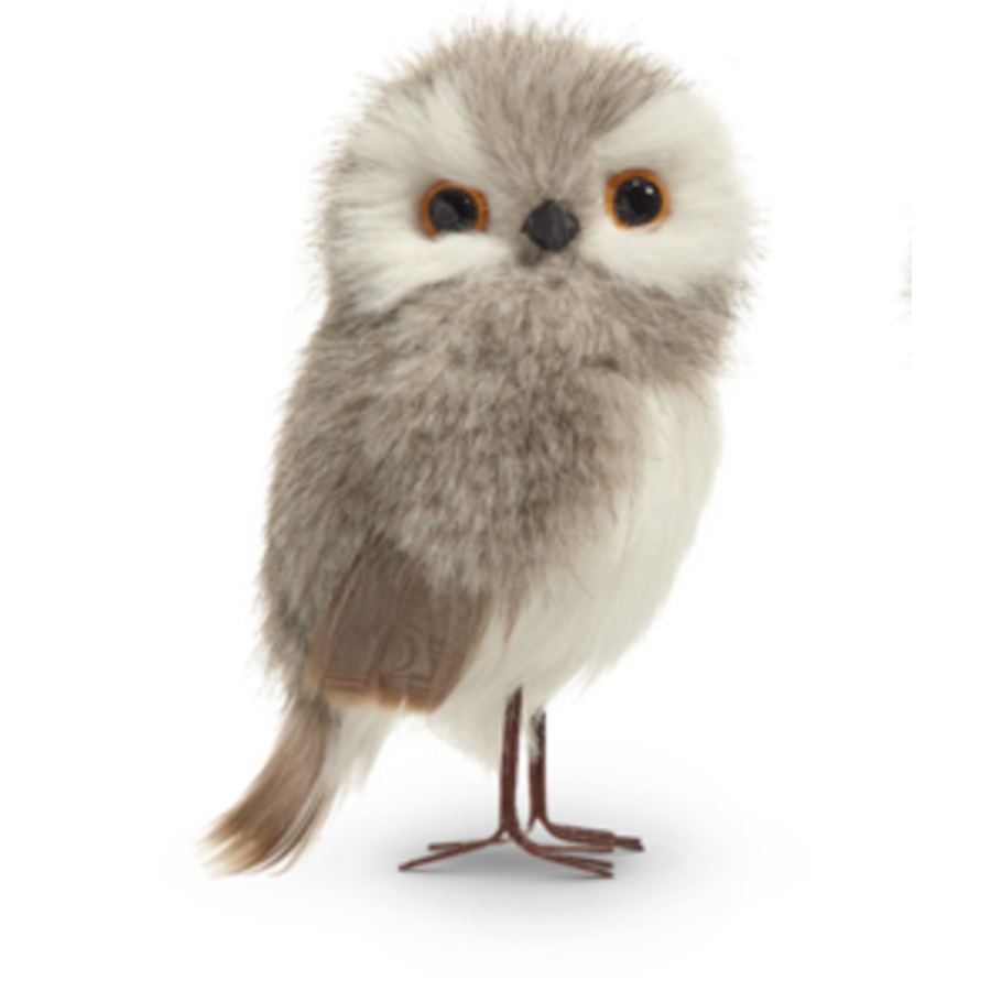 Grey Owl Ornament 4.5"