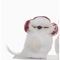 Foam Sisal Fuzzy Winter Owl