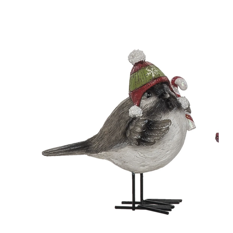 Bundled Up Bird Figures