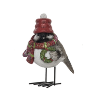 Bundled Up Bird Figures