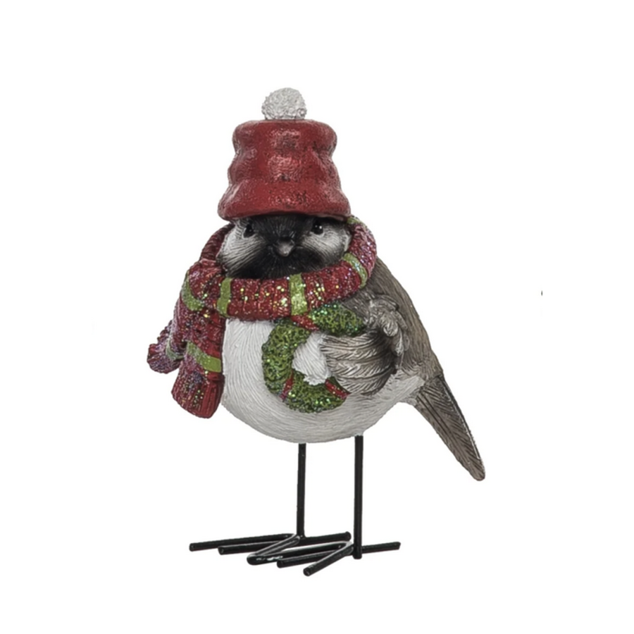 Bundled Up Bird Figures
