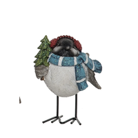 Bundled Up Bird Figures