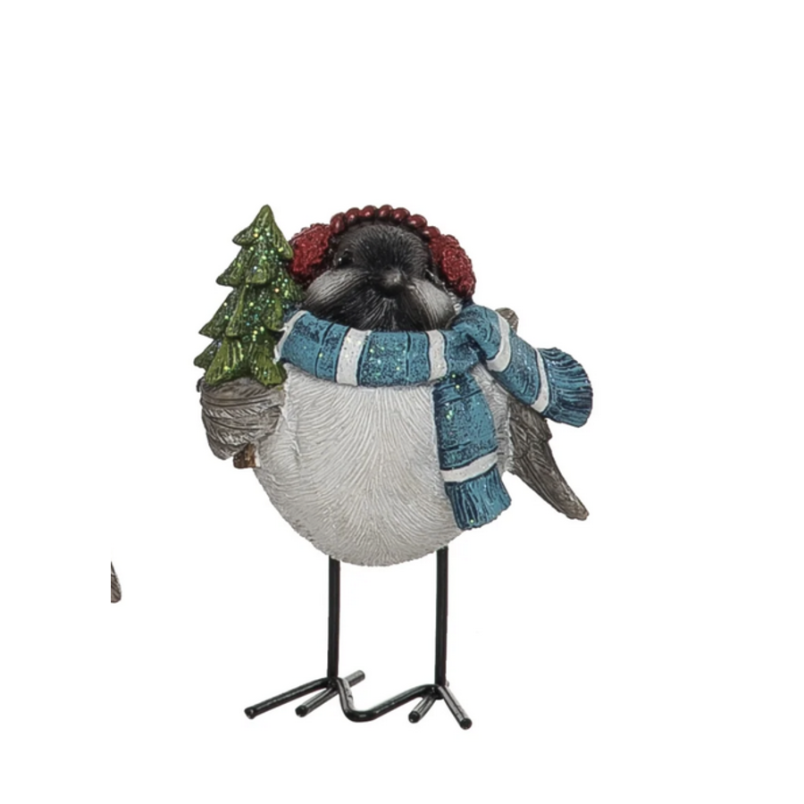 Bundled Up Bird Figures
