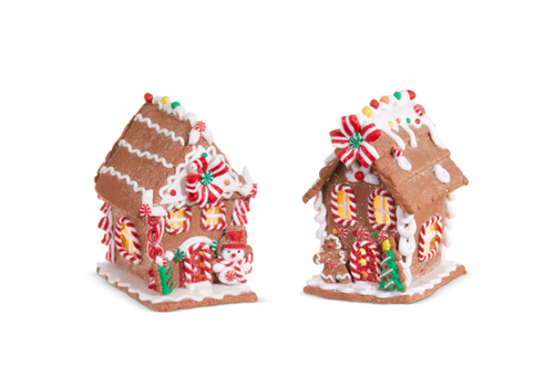  Lighted Gingerbread House 5.5" 