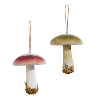 Mushroom Ornament 4.5"
