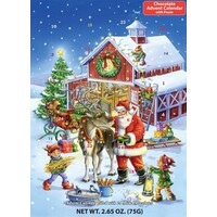 Santa & Reindeer Chocolate Advent Calendar