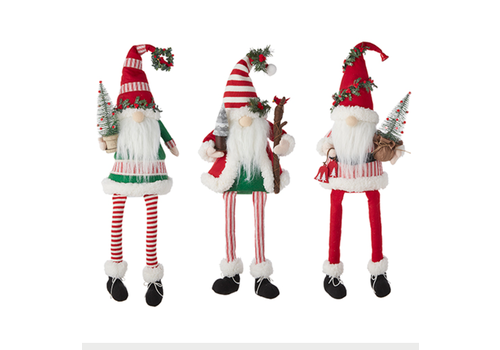  Countryside Sitting Gnome 16" 