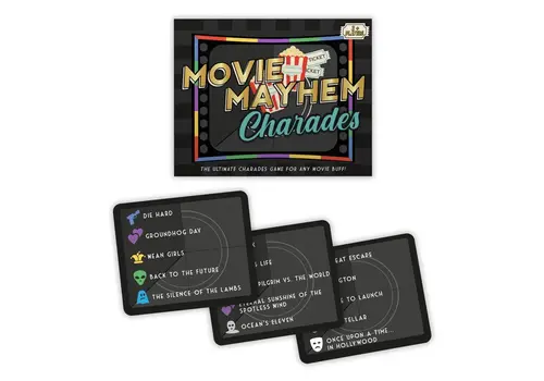  Gift Republic Movie Mayhem Charades Game 