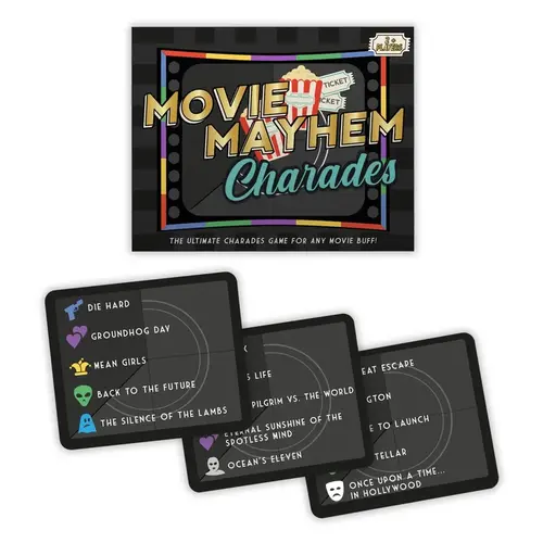  Gift Republic Movie Mayhem Charades Game 