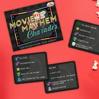 Movie Mayhem Charades Game