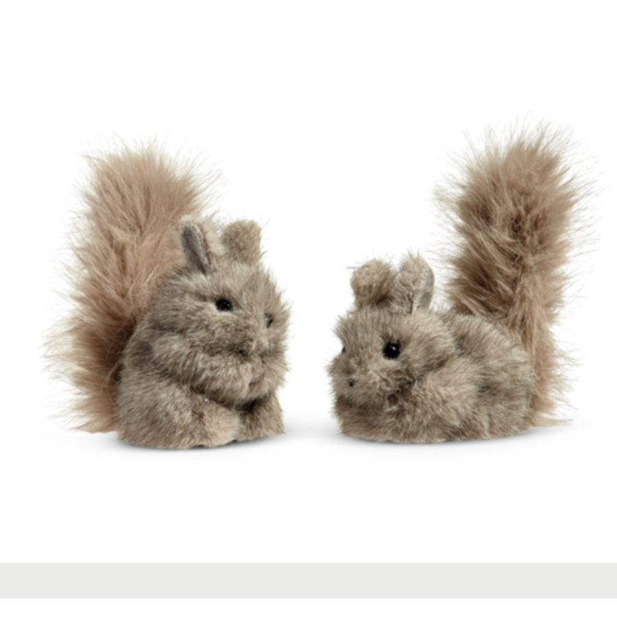 Grey Squirrel Ornament 5.5"