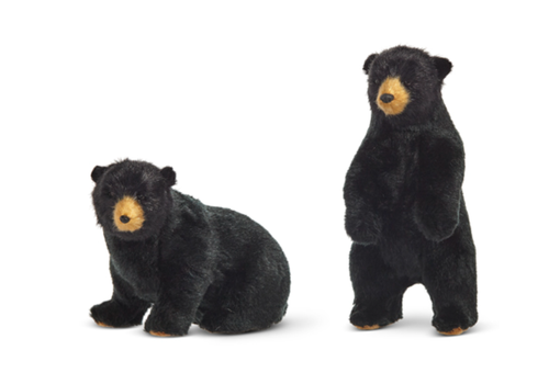  Black Bear Ornament 8" 