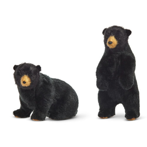  Black Bear Ornament 8" 