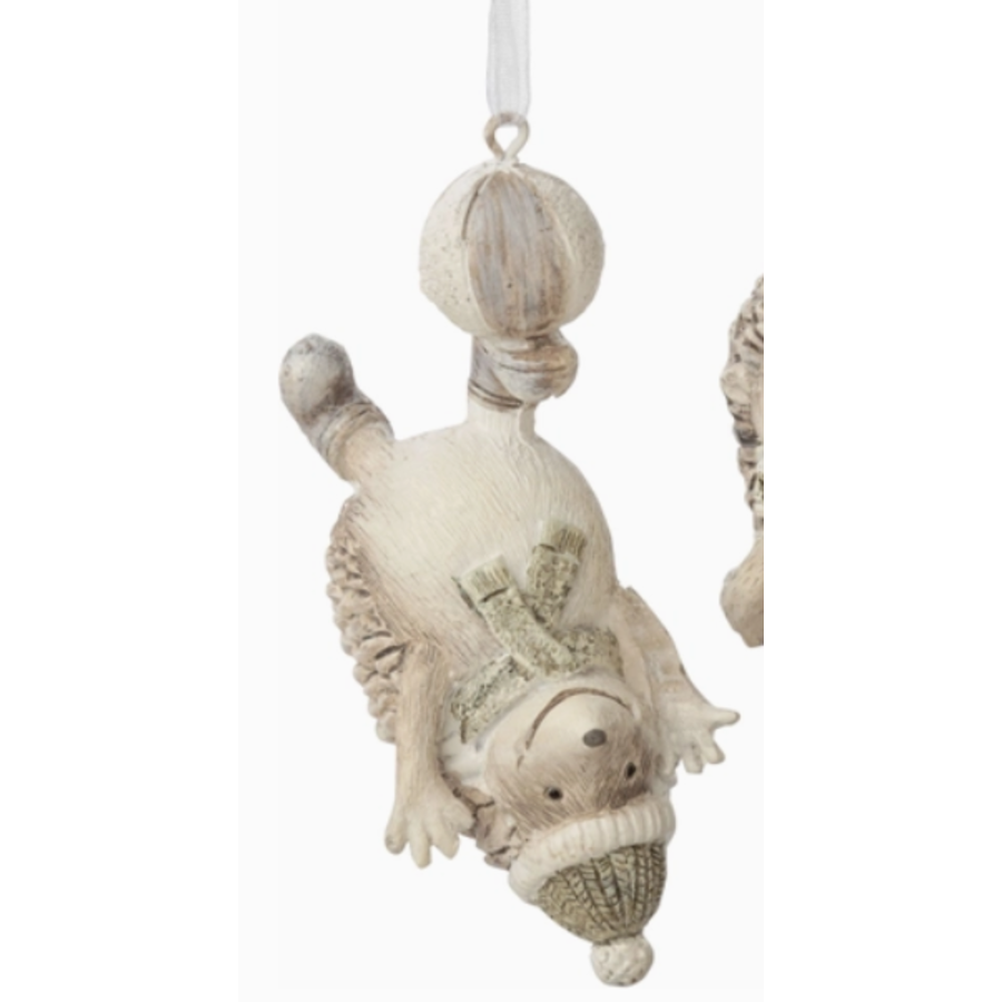 Playing Hedgehog Ornament