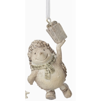 Playing Hedgehog Ornament