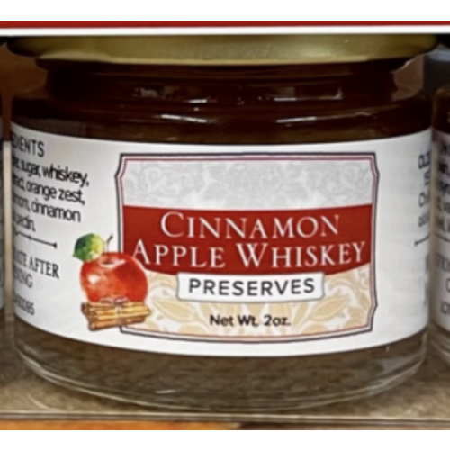  Olde Haven Farm Cinnamon Apple Whiskey Preserves 2 oz. Jar 