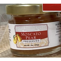 Moscato Pear Preserves 2 oz. Jar