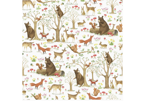  Jillson & Roberts Fairytale Forest Gift Wrap Roll 