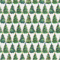 Christmas Trees Gift Wrap Roll