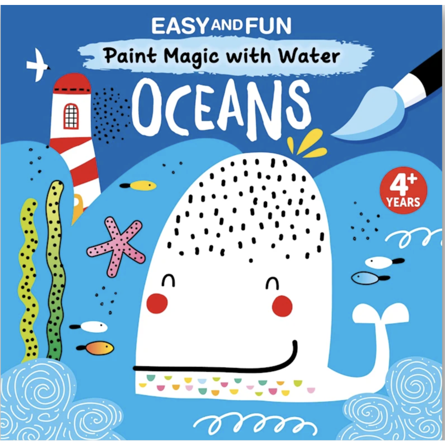 Easy and Fun Paint Magic with Water: Oceans