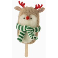 Felt Ornament with Antlers & Scarf