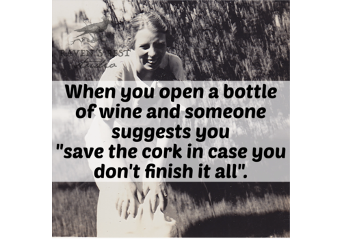  Raven's Rest Studio Save the Cork Magnet 