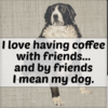 Raven's Rest Studio Coffee with  Friends Magnet