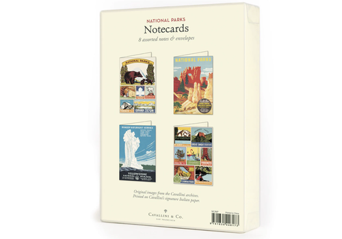  Cavallini Papers & Co National Parks Boxed Note Cards 