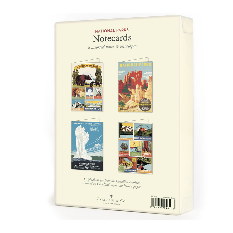 National Parks Boxed Note Cards