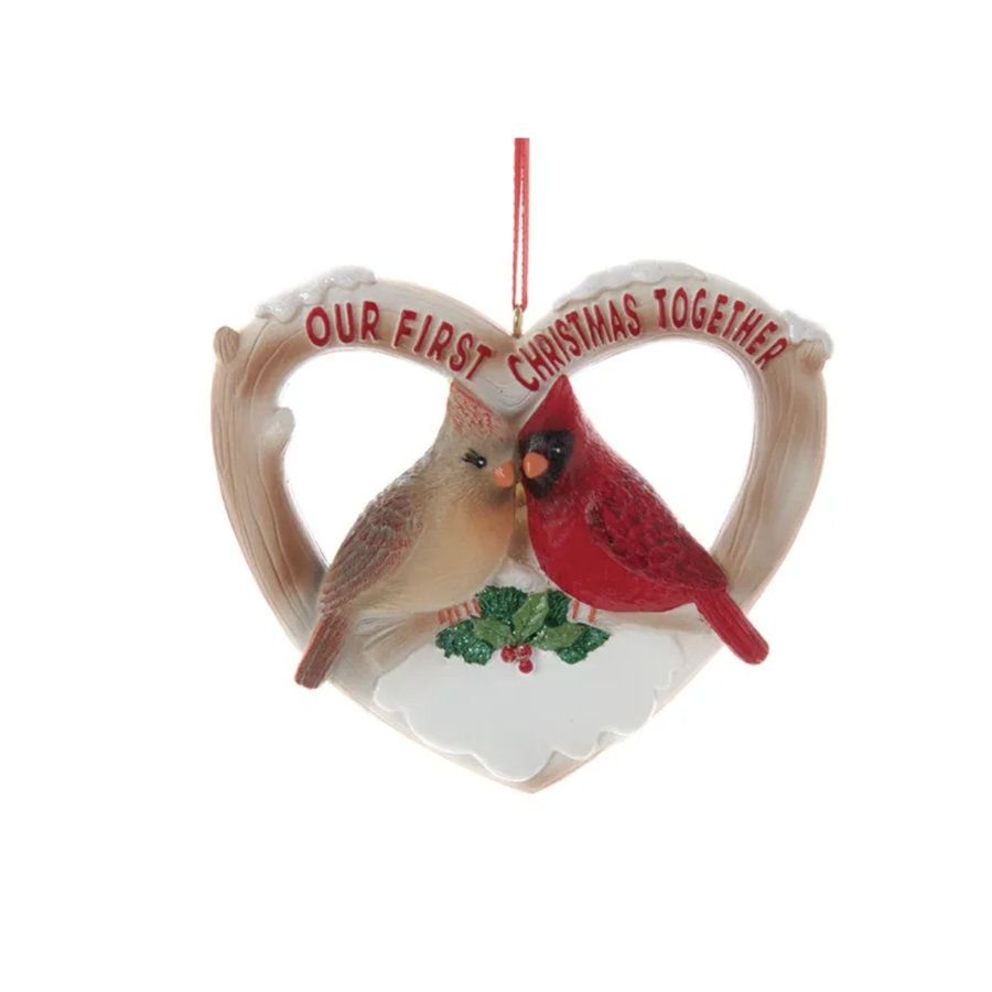 1st Christmas Together Cardinals Ornament